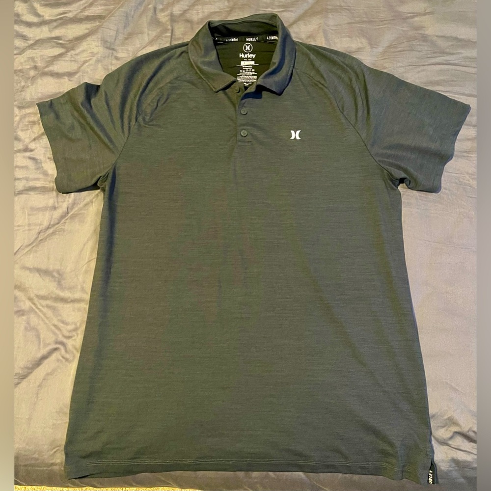 hurley polo shirt